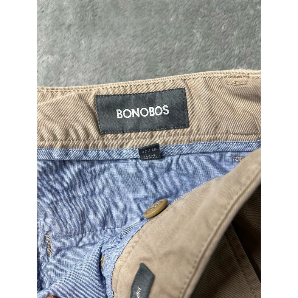 Bonobos Pants Mens 32x29 Tan Athletic Fit Tailored Preppy Golf Formal - Picture 3 of 7